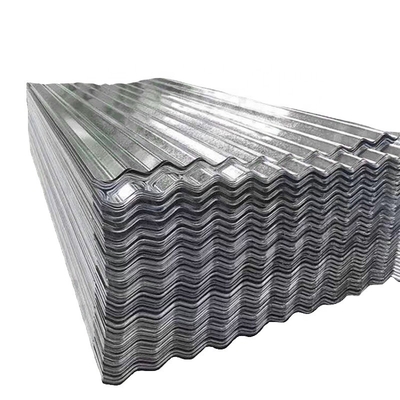Galvalume Galvanized Corrugated Aluminum Plate Wall Cladding 0.3mm  5754